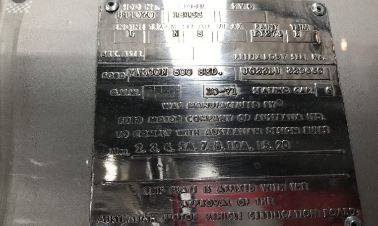 Ford Falcon XY GT Replica Number | Muscle Car Warehouse