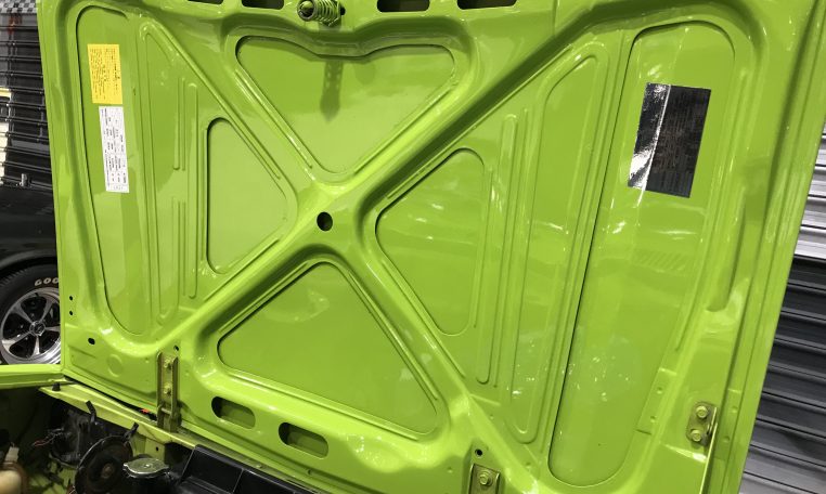 Mazda RX3 Coupe Hood | Muscle Car Warehouse