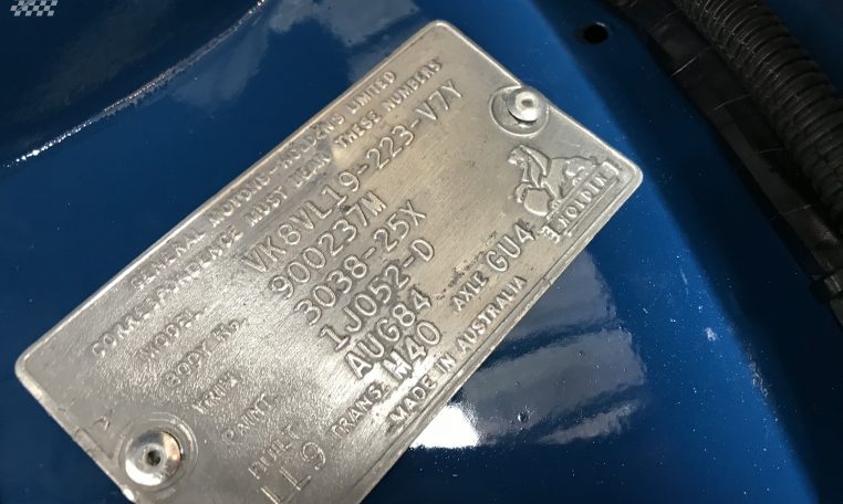 Holden VK SS Group A Replica Number | Muscle Car Warehouse