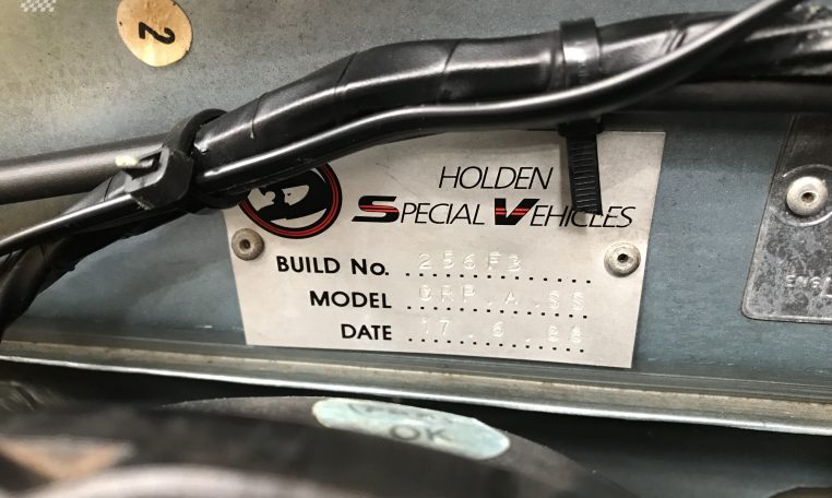 Holden VL SS GroupA Walkinshaw Number | Muscle Car Warehouse