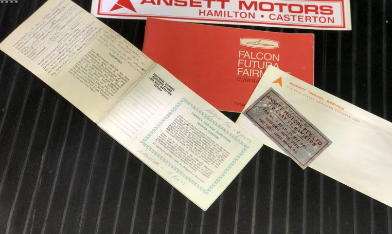 Ford XY Falcon 500 Papers | Muscle Car Warehouse